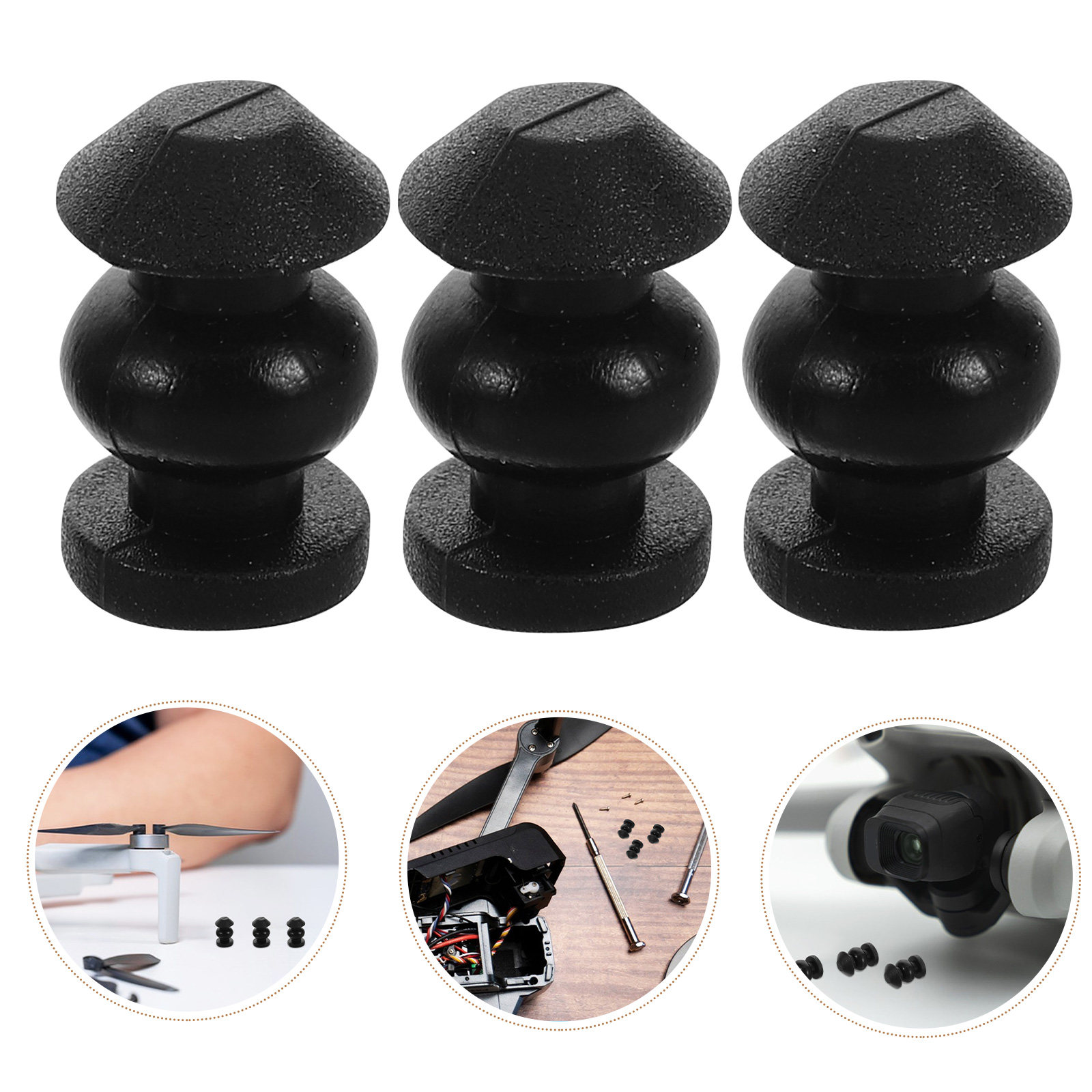 10Pcs Universal Drone Gimbal S - Drone Gimbal Dampener recension och pris