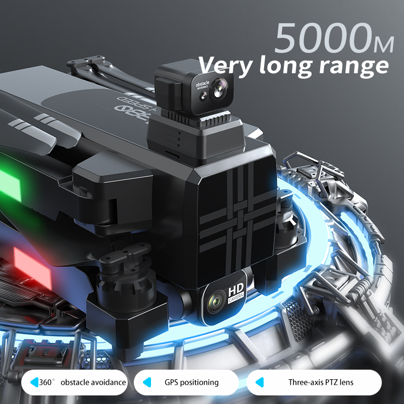 A380 Drone 4K HD Three Axis An - Drone Gimbal Brushless recension och pris