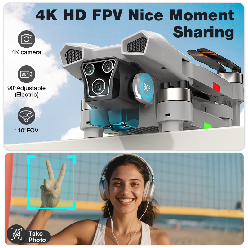 NEW Hot L017 Pro Drone Brushle - Drone Gimbal Mount recension och pris